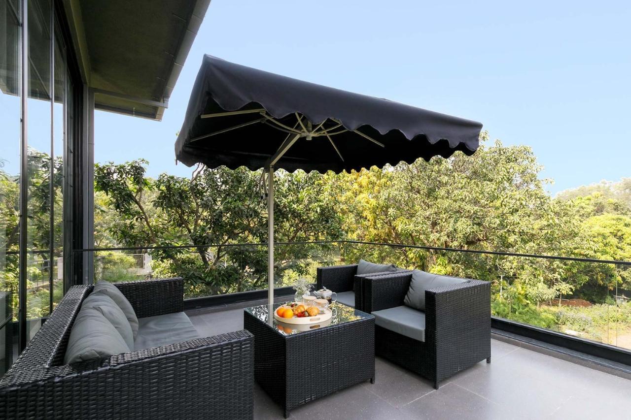 Stayvista At The Charcoal Villa Luxury Collection Alībāg Exteriör bild